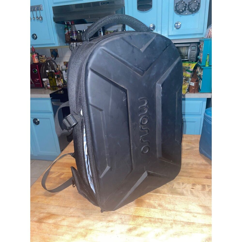 Mosiso Black Hardback waterproof camera backpack